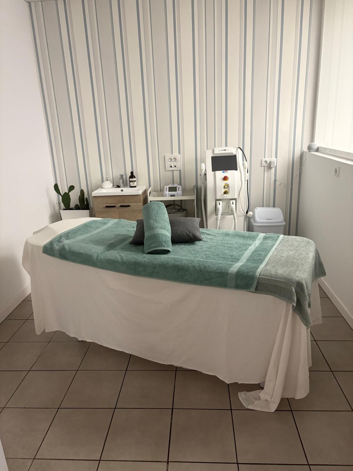 Cabina de estética y depilación láser de Beauty Avenue en Palma de Mallorca